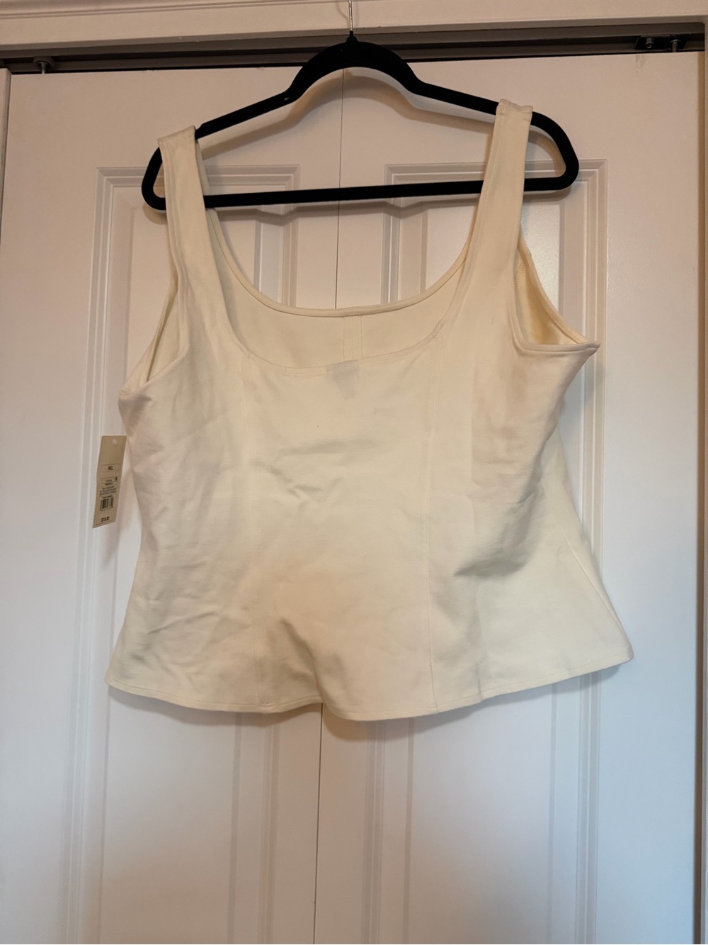 Target Cream Sleeveless Tank Top